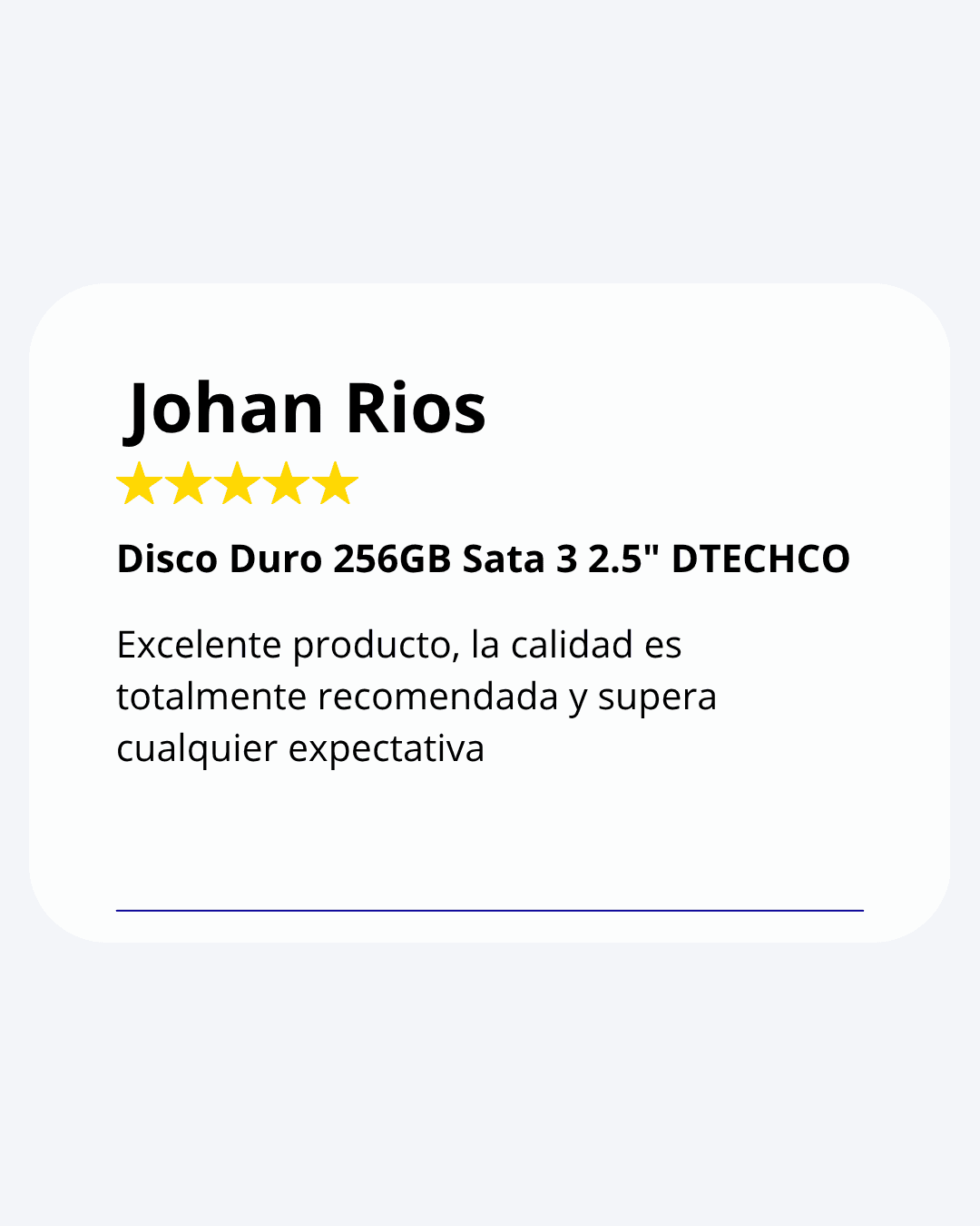 Reseña Johan Rios