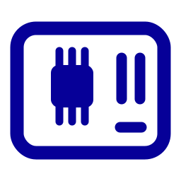 Icono de tarjetas madre