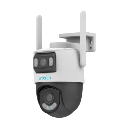 Camara PT doble lente exterior 3 + 3 Mpx Uniarch