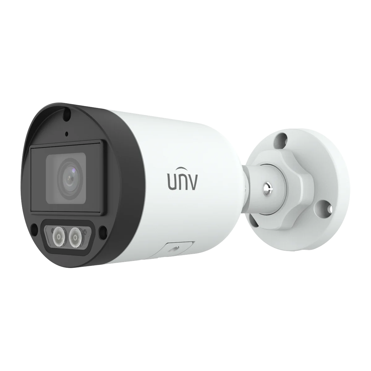 Cámara IP tipo bala 4 MP lente 2.8 mm doble luz Uniview IPC2124LB-AF28K-DL2