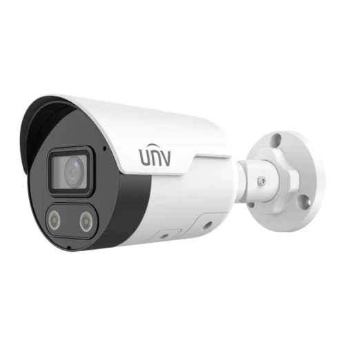 Cámara IP tipo bala 4 MP lente 2.8 mm Tri-Guard Uniview IPC2124SB-ADF28KMC-I0