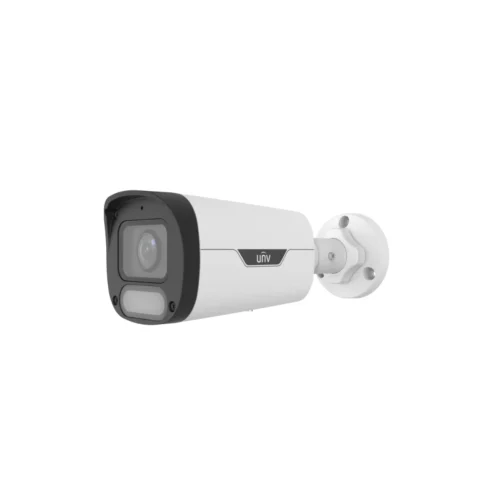 Cámara de red tipo bala fija de luz cálida ColorHunter Wise-ISP de 4 MP Uniview