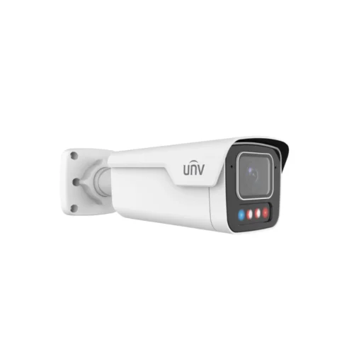Cámara de red tipo bala OwlView Plus Tri-Guard VF de 4 MP con doble iluminación Uniview