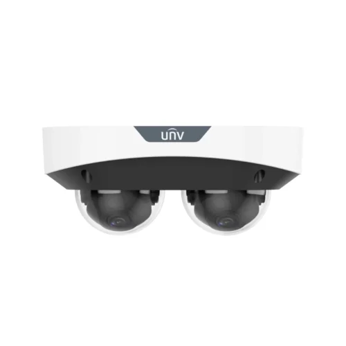 Cámara de red domo fija con infrarrojos multivista LightHunter de 2*2 MP Uniview