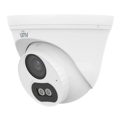 Cámara IP torreta 2 MP lente 2.8 mm doble luz Uniview IPC3612LB-AF28K-DL2