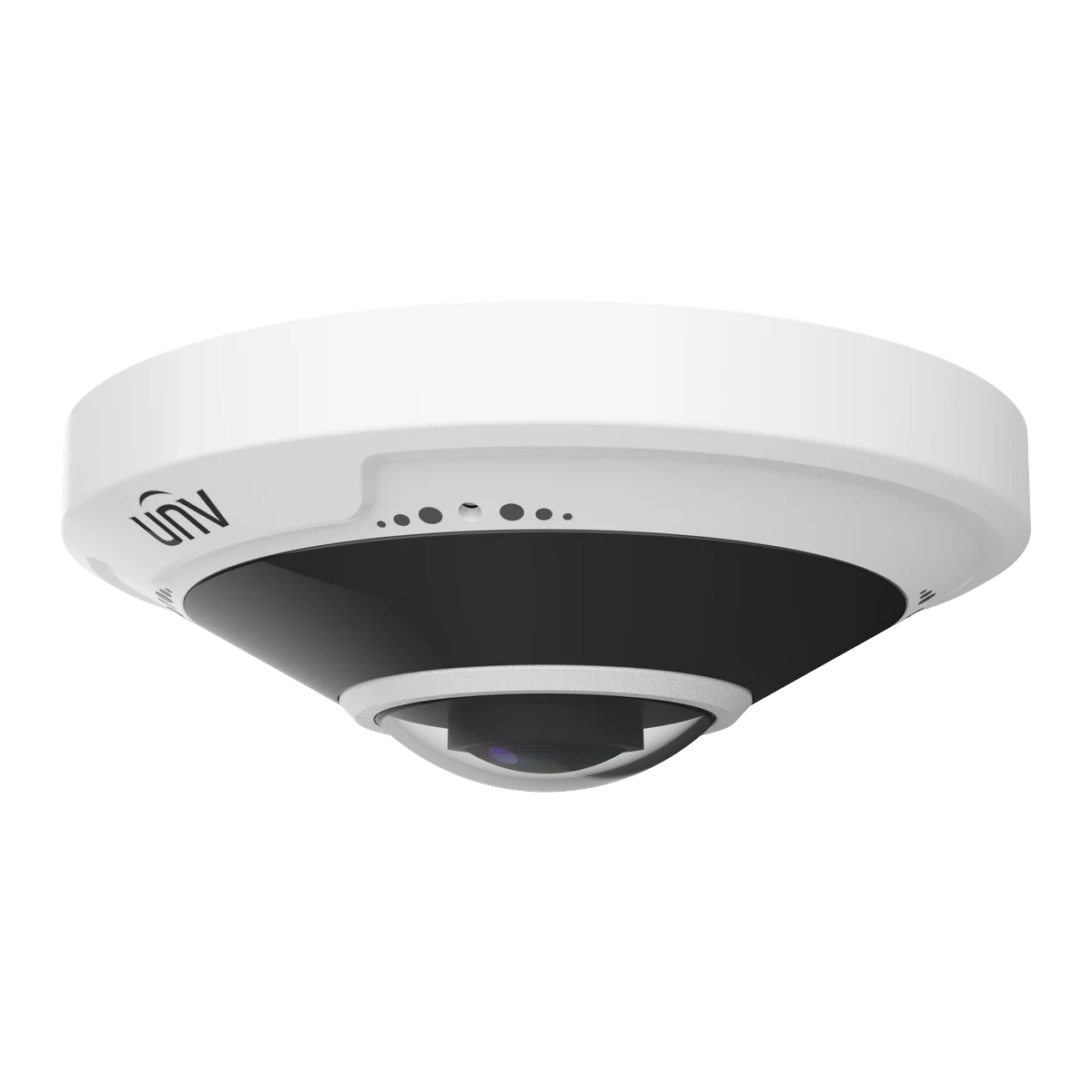 Cámara IP ojo de pez 5 MP lente 1.4 mm Uniview IPC815SB-ADF14K-I0