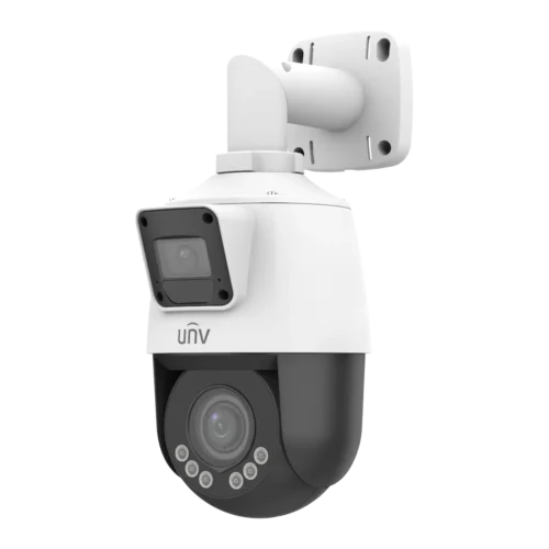 Cámara IP multisensor panorámica 2 MP lente 2.8–12 mm con PTZ Uniview IPC9312LFW-AF28-2X4