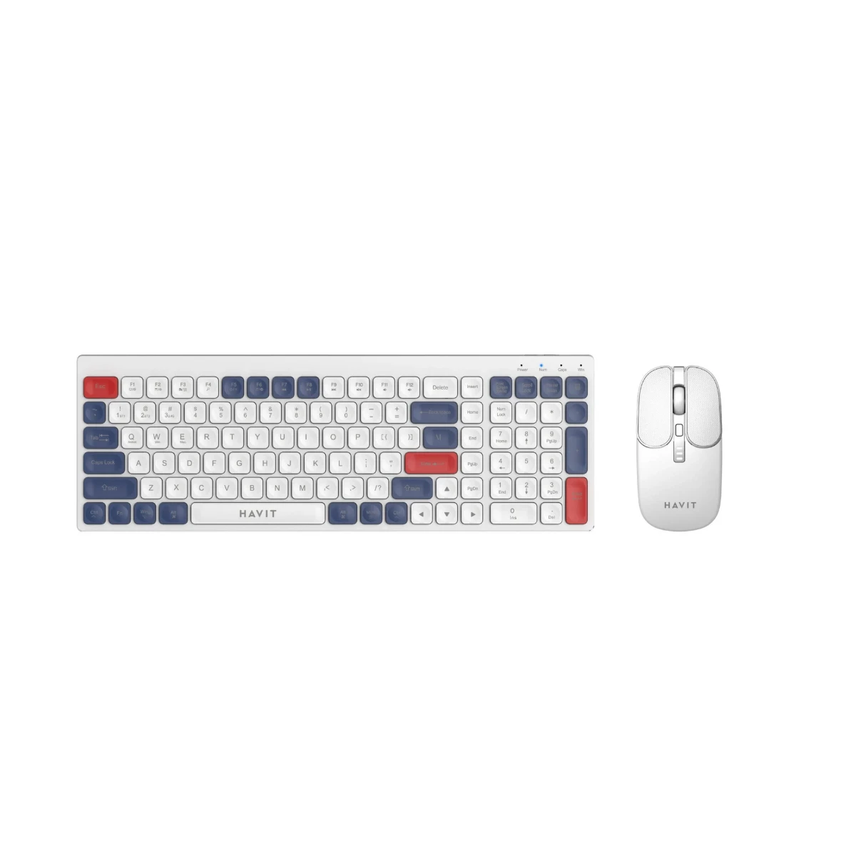 Combo PC HAVIT Wireless teclado+mouse KB830WB