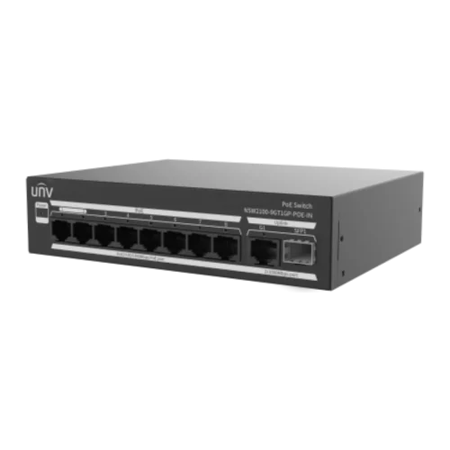 Switch PoE Gigabit 9 puertos Uniview