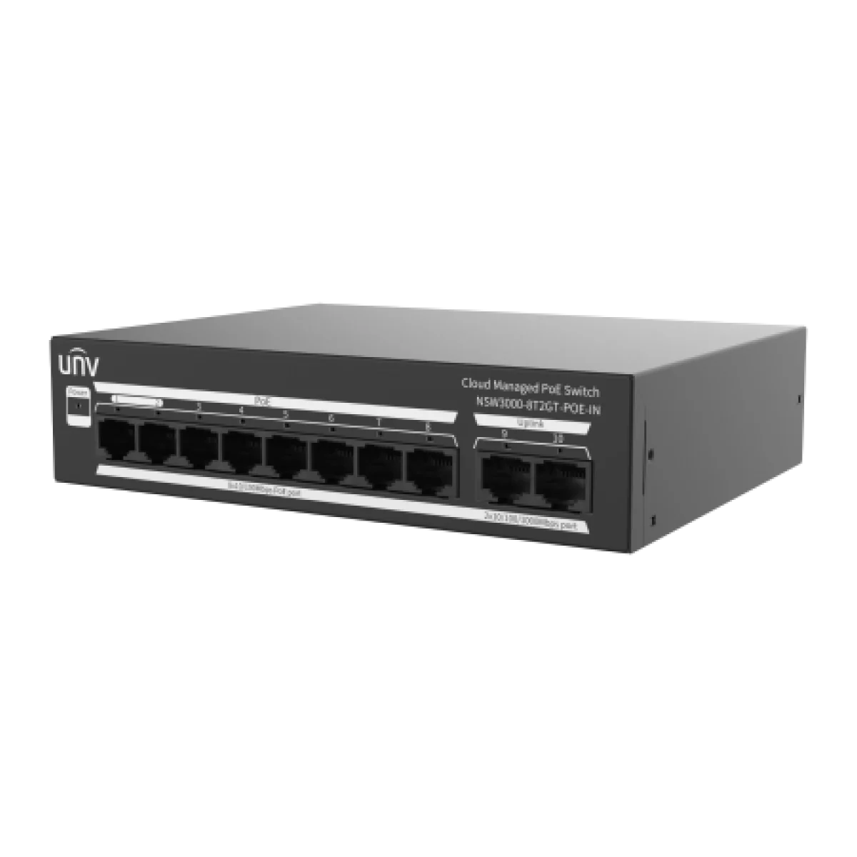 Switch PoE Uniview NSW3000-8T2GT-POE-IN