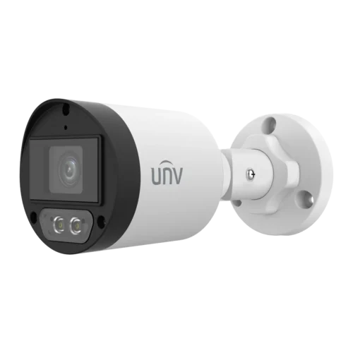 Cámara analógica tipo bala 2 MP lente 2.8 mm ColorHunter Uniview UAC-B122-AF28M-W