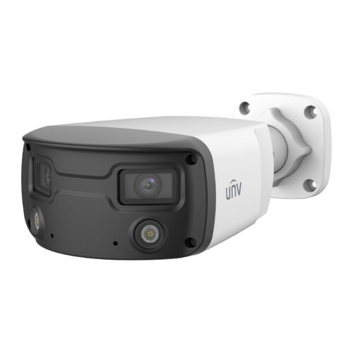 Cámara IP tipo bala 4 MP lente 4 mm ColorHunter Uniview IPC2K24SE-ADF40KMC-WL-I0