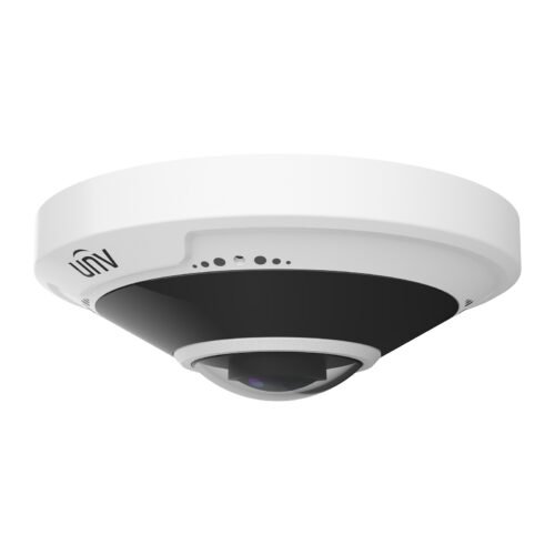 Cámara IP ojo de pez 5 MP lente 1.4 mm Uniview IPC815SB-ADF14K-I0