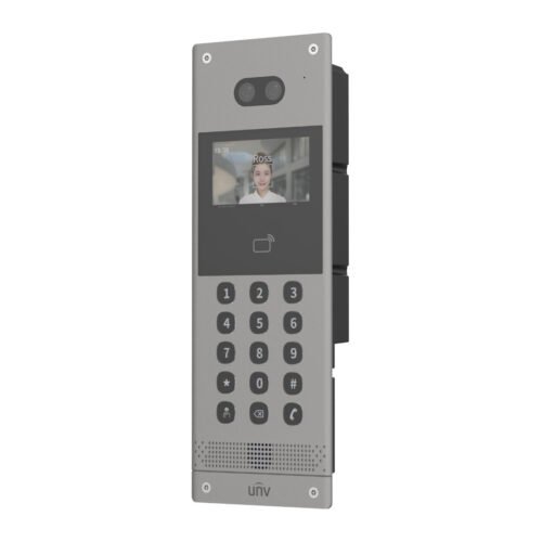 Estación de acceso para puertas de apartamentos (tarjeta IC, 15 teclados) Uniview OEU-301E-HMKA