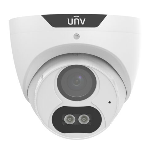 Cámara analógica torreta 5 MP lente 2.8 mm ColorHunter Uniview UAC-T125-AF28M-W