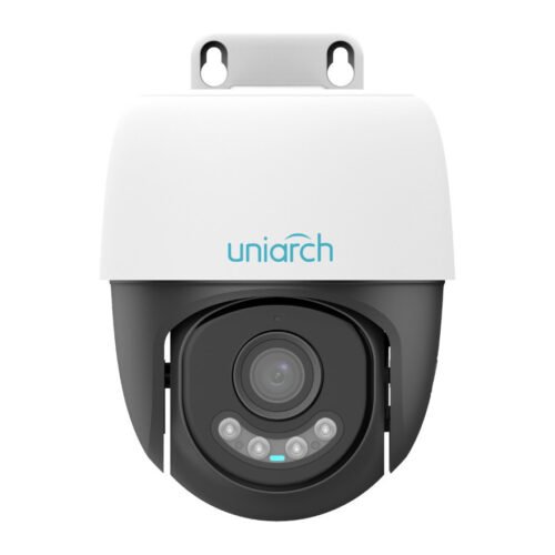 Cámara Wi-Fi de 3 MP para exteriores con función panorámica e inclinación Uniarch UHO-P2A-M3F4D