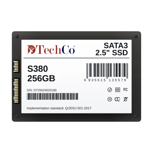 SSD DTechCo S380 de 256GB, SATA III 2.5 pulgadas, distribuido por Mundo Tech Colombia