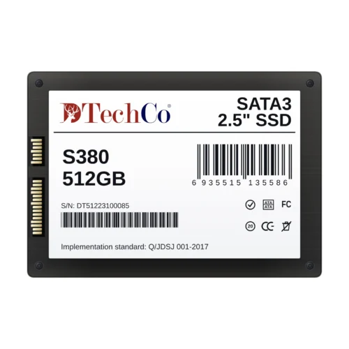 SSD DTechCo S380 de 512GB, SATA III 2.5 pulgadas, distribuido por Mundo Tech Colombia