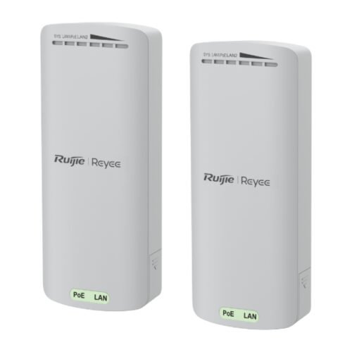 Kit de puente inalámbrico 2,4 GHz hasta 500 m (par) Reyee RG-EST100-E